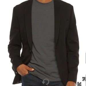 J Ferrar Mens black sport jacket large size 42R